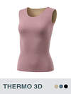 Omsa Майка 580292 OmD 1323T 3D Майка жен. "Термо" Creme (Молочный)