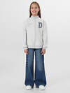 MARK FORMELLE Толстовка 580539 127932 серый меланж+печать2