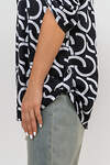 Натали Туника 580607 36791 черно-белый