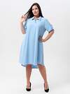 Натали Платье 580630 52350 голубой
