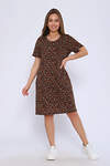 Натали Платье 580656 13214 коричневый