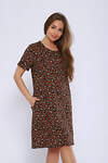Натали Платье 580656 13214 коричневый
