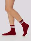 MARK FORMELLE Женские носки 580661 217A-574 вишневый /капучино /черный/