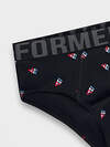 MARK FORMELLE Трусы 580663 411170 узор на черном