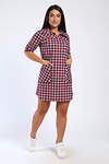Натали Туника 580714 85027 клетка красная