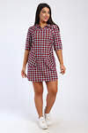 Натали Туника 580714 85027 клетка красная