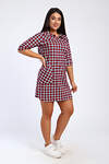 Натали Туника 580714 85027 клетка красная