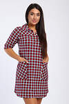 Натали Туника 580714 85027 клетка красная