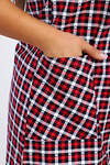Натали Туника 580714 85027 клетка красная