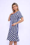 Натали Платье 580742 13165 сине-белый