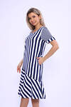 Натали Платье 580742 13165 сине-белый