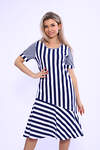 Натали Платье 580742 13165 сине-белый