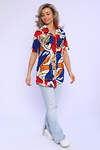 Натали Туника 580777 13144 беж,синий,оранж