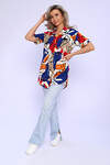 Натали Туника 580777 13144 беж,синий,оранж