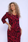Натали Платье 580844 59205 черный/красный
