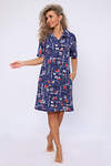 Натали Платье 580867 59111 синий
