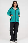 Натали Толстовка 580880 52223 бирюзовый