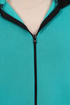 Натали Толстовка 580880 52223 бирюзовый