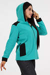 Натали Толстовка 580880 52223 бирюзовый