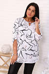 Натали Туника 581079 Туника Сара белый