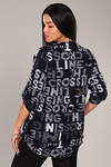 Натали Туника 581082 Туника Сара пиксель на черном