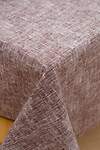 Натали Скатерть 581088 Скатерть двухсторонняя Фактура на льне шоколад