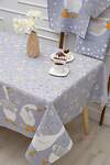 Натали Скатерть 581096 Скатерть Ромашки светло-серый