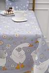 Натали Скатерть 581096 Скатерть Ромашки светло-серый