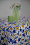 Натали Скатерть 581120 Скатерть Ромашковое поле белый,синий