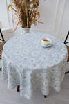 Натали Скатерть 581180 Скатерть София круглая серый