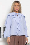 LT Collection Блуза 581264 Б14925-5М голубой