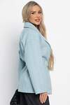 LT Collection Пальто 581274 Б15087-7М голубой