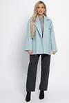 LT Collection Пальто 581274 Б15087-7М голубой