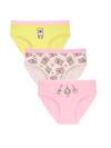 PELICAN Трусы 581338 GULB3382(3) Светло-молочный/розовый/яблочный