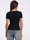 Апрель Футболка 581647 1ЖДФК5091804 черный