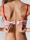 MARK FORMELLE Бюстгальтер 581684 512486 бантики на розовом