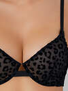 MARK FORMELLE Бюстгальтер 581685 512526 леопард на черном