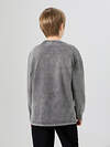 MARK FORMELLE Лонгслив 581704 123434/1 ACID WASH графит +печать