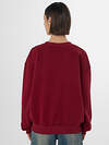 MARK FORMELLE Свитшот 581739 122559 бордо +печать