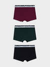MARK FORMELLE Трусы 581740 411228-3 зеленый бархат +темный кармин +черный