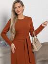 LT Collection Платье 581794 П15067-10М терракотовый