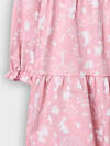 MARK FORMELLE Платье 581823 157985 лесные животные на п.розовом
