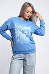 Натали Толстовка 581924 80047 голубой