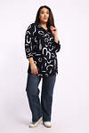 Натали Туника 581985 24231 чёрно-белый