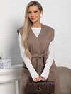 LT Collection Жилет 582033 Б15145-16М темно-бежевый