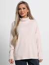 LT Collection Джемпер 582040 Б15163-1М пудровый