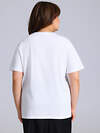 Апрель Футболка 582274 1ЖДФК3298001 белый