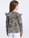 Апрель Лонгслив 582278 1ДДЛД4951067н леопард с драгоценностями