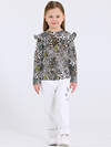 Апрель Лонгслив 582278 1ДДЛД4951067н леопард с драгоценностями