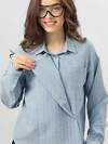 Соль&Перец Блузка 582298 SP25683 голубой